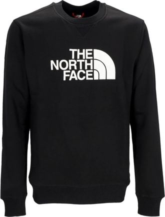 The North Face Crewneck Sweatshirt - Heren - Sportshirts - Zwart - S - Katoen - Fitness