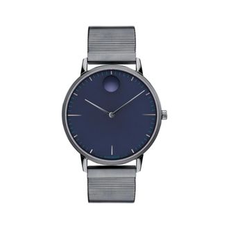Movado Quartz Blue Museum Dial Mens Watch 3640177