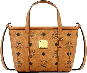 MCM Toni Top-Zip Shopper
