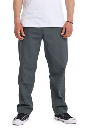 Quiksilver Stretch Canvas Beach Pants in Iron Gate at Nordstrom, Size X-Large