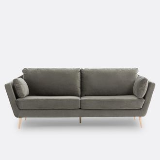 La Redoute Interieurs Zetel in fluweel, 3, 4 of 5-zit Topim