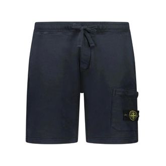 Stone Island Felpa Bermuda Shorts