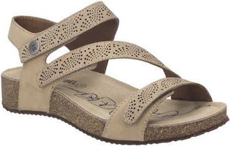 Josef Seibel Tonga 78 Ankle Strap Platform Wedge Sandal in Beige at Nordstrom, Size 11-11.5Us