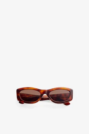 Ganni x Ace & Tate Lana Sunglasses Size One - Beige