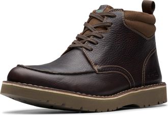 Clarks Mens Eastridge Peak Chukka Boot, Dark Brown, 7 UK