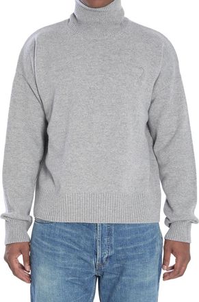 Ami Grey Turtle Neck Sweater