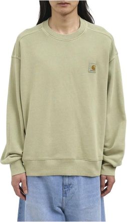 Carhartt Work in Progress Hombre, Sudaderas, Verde, Talla: S