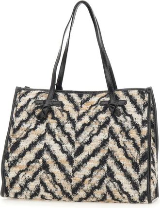 Gianni Chiarini Marcella Tote Bag - Dames - Shoppers - Veelkleurig - ONE Size - Leer - Tassen