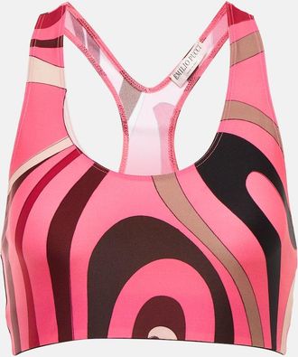 Pucci Marmo sports bra