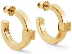 Fendi Forever Earrings - female - Fendi - Earrings - Yellow - ONE SIZE - Accessories