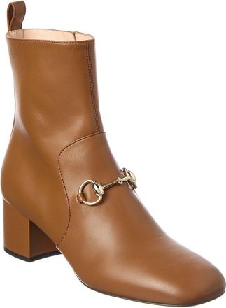 Gucci Horsebit Leather Bootieie