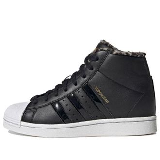 adidas (WMNS) adidas Superstar Up Faux Leopard Fur FY4794