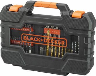 Black+Decker Juego De 76 Piezas Para Atornillar Y Taladrar - Black+decker A7231-xj
