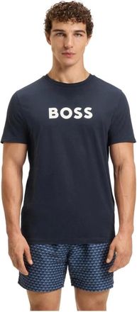 HUGO BOSS Hombre, Camisetas, Azul, Talla: XS