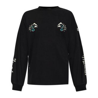 Moncler Camiseta de manga larga - Tops - Hombre - Negro - XL