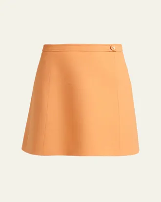 Valentino Garavani Virgin Wool Mini Skirt