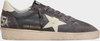 Golden Goose Men & apos;s Ballstar Leather Low-Top Sneakers