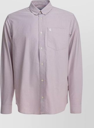 Carhartt Work in Progress cotton long-sleeve shirt