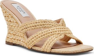 Steven New York Winona Wedge Sandal in Natural at Nordstrom Rack, Size 9.5