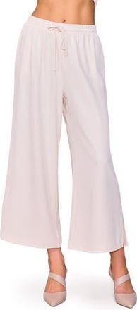 Melloday Crepe Drawstring Pants in Bone at Nordstrom Rack, Size X-Large