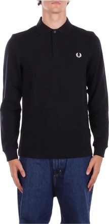 Fred Perry Hombre, Camisetas, Azul, Talla: S