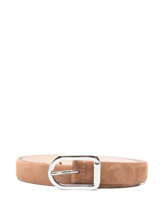 D&eacute;hanche Mija buckle belt - Brown
