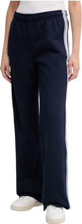 Lacoste Donna, Pantaloni, Blu, M, new