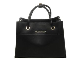 Mario Valentino Tassen, Dames, Zwart, ONE Size, Polyester, Alexia Shopping Bag