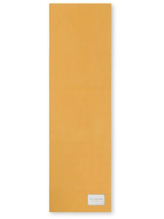 Philosophy di Lorenzo Serafini logo tag straight-cut wool scarf - Yellow