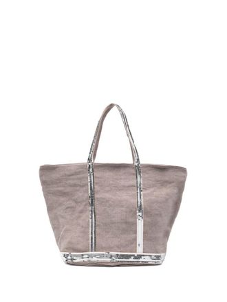 Vanessa Bruno Linen Large Cabas Tote