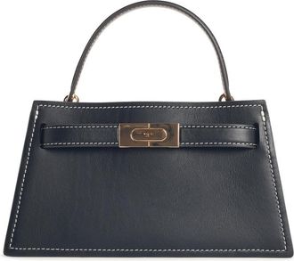 Tory Burch Tory Burch Minitasche Petite Lee Radziwill aus schwarzem Lear