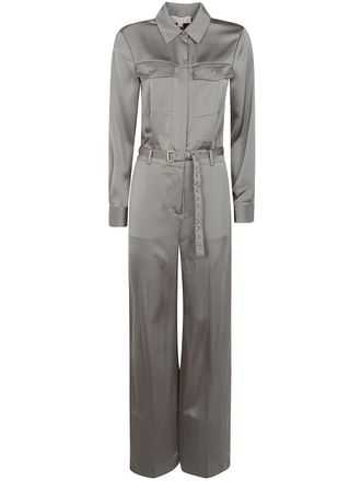 Michael Kors Jumpsuit Satin Longsleeve Mt683l5ayj 305