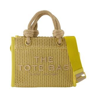 Marc Jacobs De Geweven Touw Kleine Tote Bag - Dames - Tassen - Beige - Maat: ONE Size Katoen