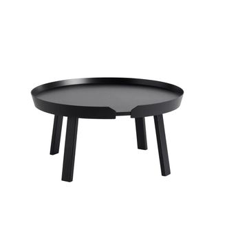 MUUTO Around Couchtisch &Oslash; 72 cm, schwarz