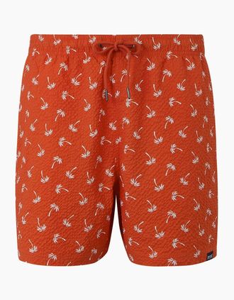 Regatta Mens Regatta Mens Loras Palm Swim Shorts - Red - Size: 33/32/32