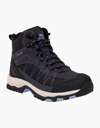 Trespass Womens Trespass Womens/Ladies Scree Suede Mid Cut Boots - Grey - Size: 5