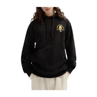 Vans De Coolste Sweatshirt met Skull Design - Dames - Hoodies - Zwart - M - Katoen - Hoodies & sweatvesten