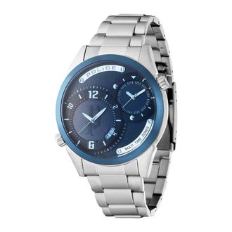 Police Dugite Horloge - Heren - Accessoires - Grijs - Maat: ONE Size