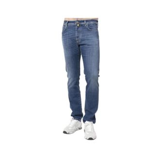 Jacob Cohen Heren, Jeans, Blauw, Maat: W31 Katoen