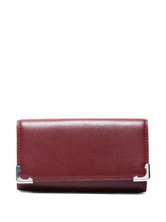 Cartier Must Line corner-details key case - Red