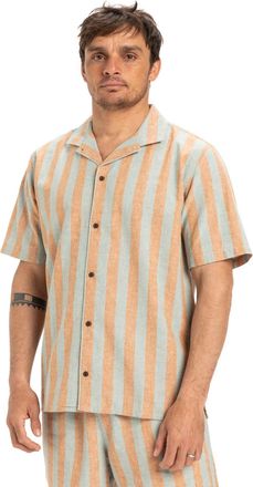Quiksilver Funktionshemd QUIKSILVER Sunset Song, Herren, Gr. XXL, US-Gr&ouml;ssen, bran sunset song, Obermaterial: 55% Walkfrottier, 45% Hanf;, Hemden Funktionshemd