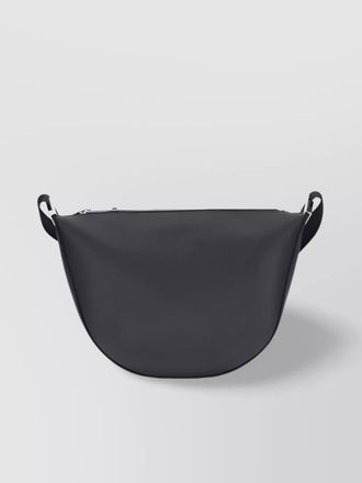 Fendi half-moon leather shoulder bag