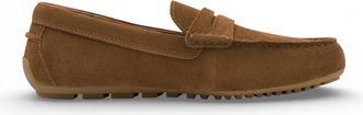 Tamaris Mens Brown Suede Moccasin Loafers Casual Shoes