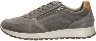 Imac Veterschoenen Laag - Heren - Sneakers - Beige - 41 EU - Leer - Schoenen