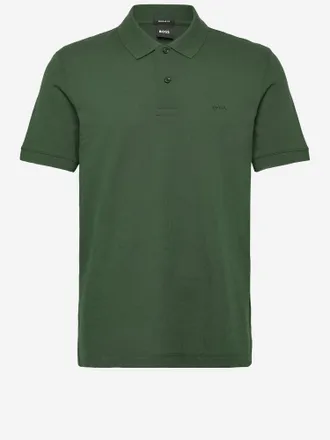HUGO BOSS Baumwoll-Poloshirt mit Logo