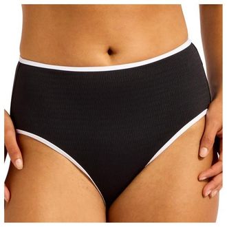 Seafolly Beach Bound High Waisted Pant Bikini-Bottom f&uuml;r Damen | blau/schwarz