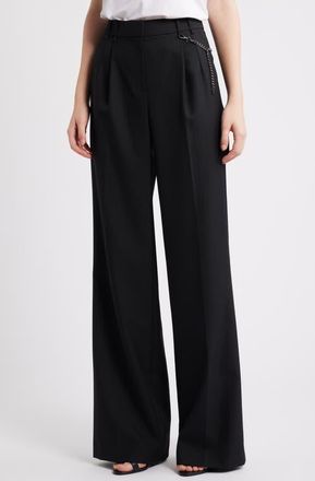 Kobi Halperin Steven Wide Leg Pants in Black at Nordstrom, Size 10