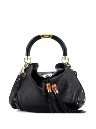 Gucci Indy Leather Medium hobo bag - Nero