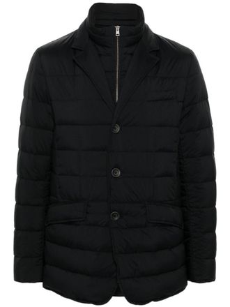 Herno Black La Giacca Nylon Jacket