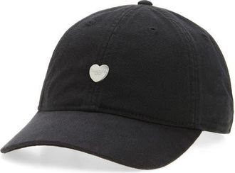 Carhartt Work in Progress Heart Ball Cap in Black/silver at Nordstrom